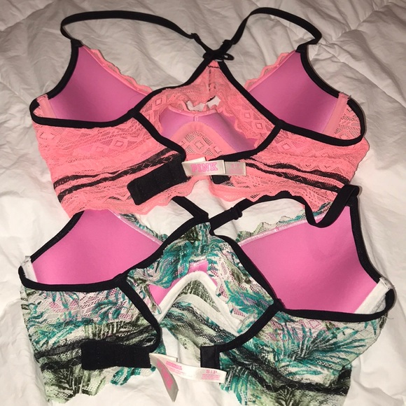 Victoria’s Secret PINK racerback bras - Picture 2 of 2